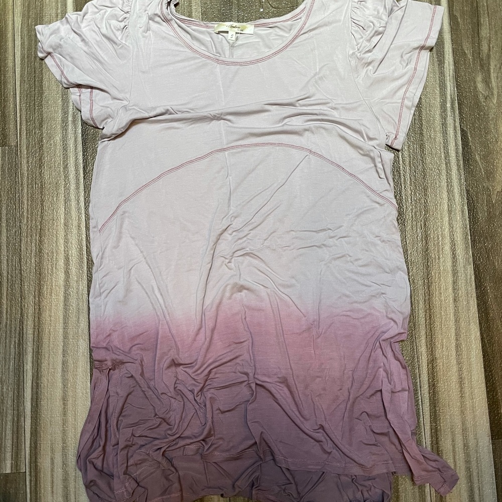 Purple ombré tunic women’s